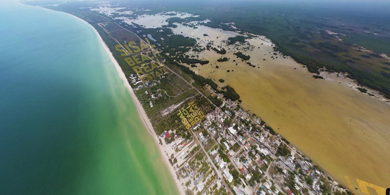 360° Sisal - Limite Este del pueblo zona principal