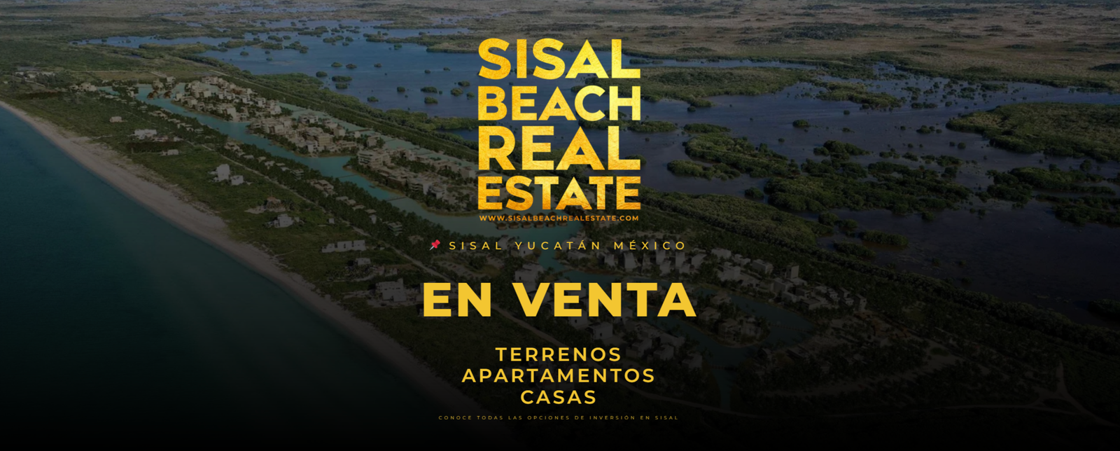 Sisal Beach Real Estate: la primera y única agencia comercial de bienes raíces especializada en Sisal Yucatán México