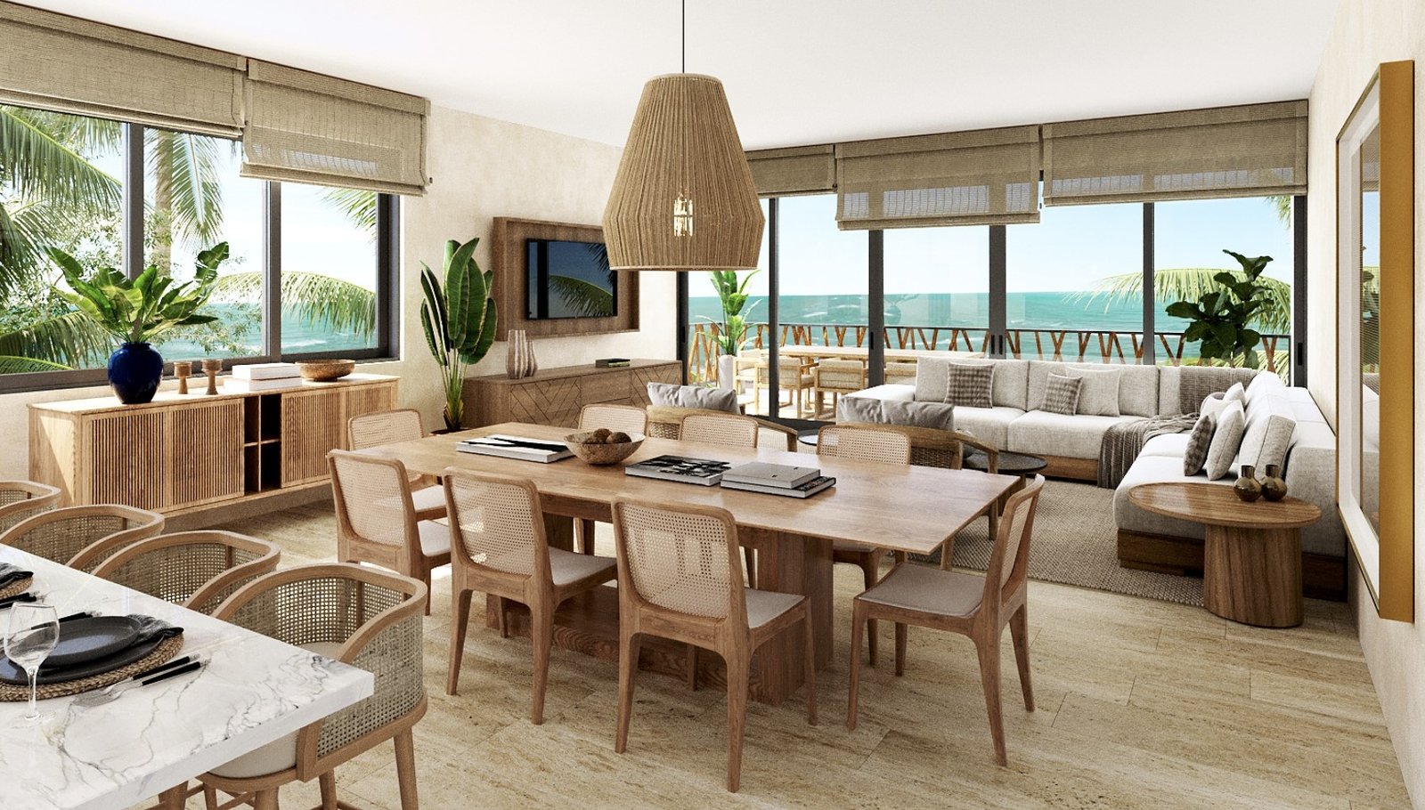 Apartamentos de lujo frente al mar en Sisal Yucatán México