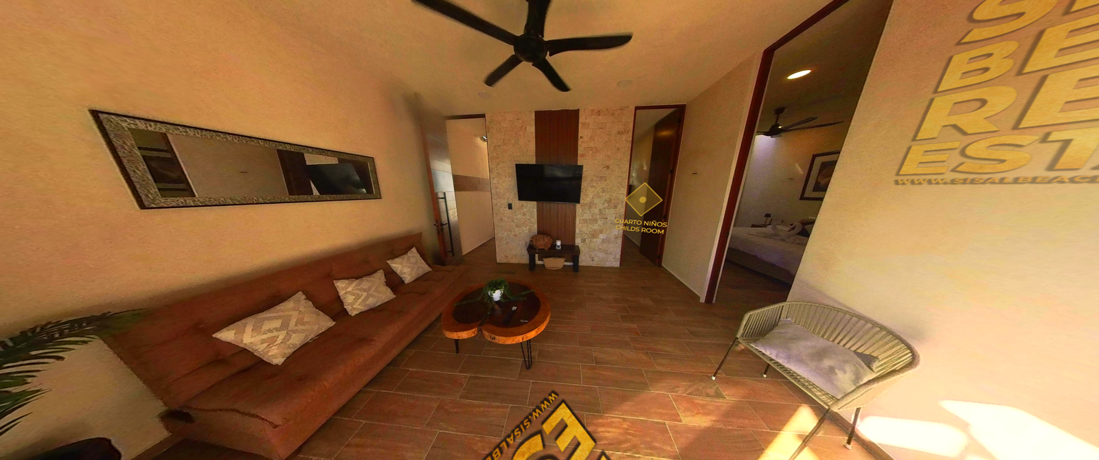 En venta acciones de una casa en Sisal Yucatán para rentas vacacionales en esquema tipo fractional