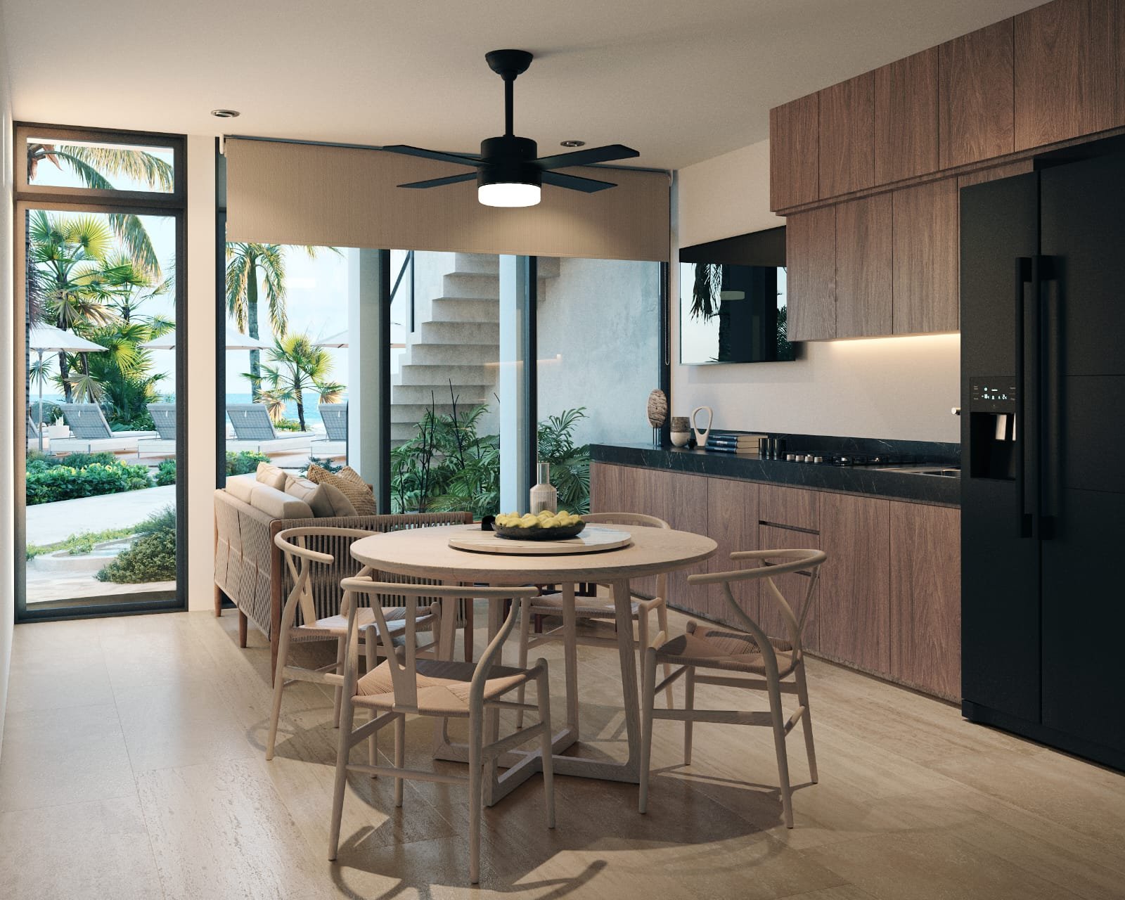 Interior apartamento Costa Sisal — estancia