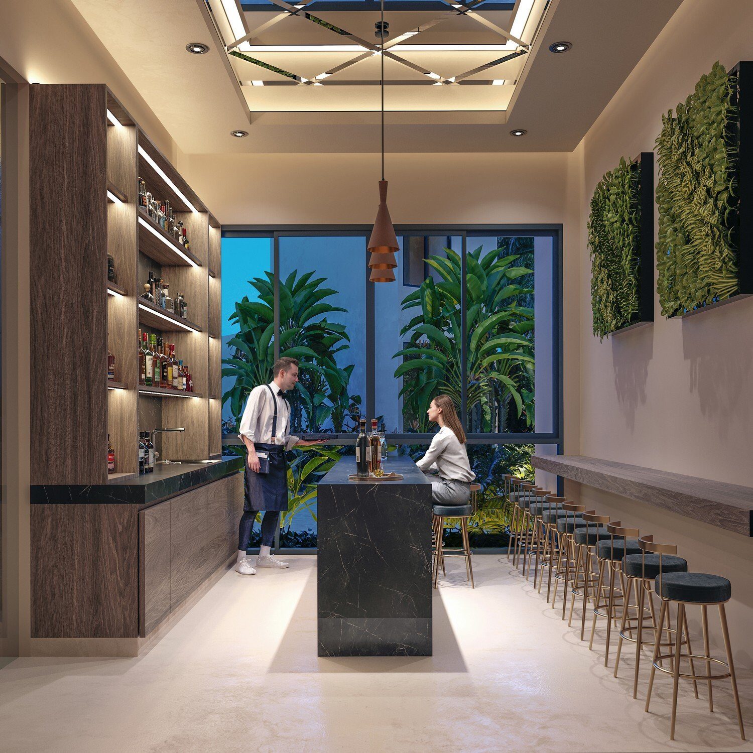 Costa Sisal alberca infinity frente al mar