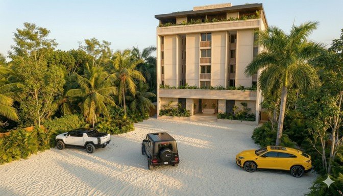 Costa Sisal apartamentos frente al Golfo de México