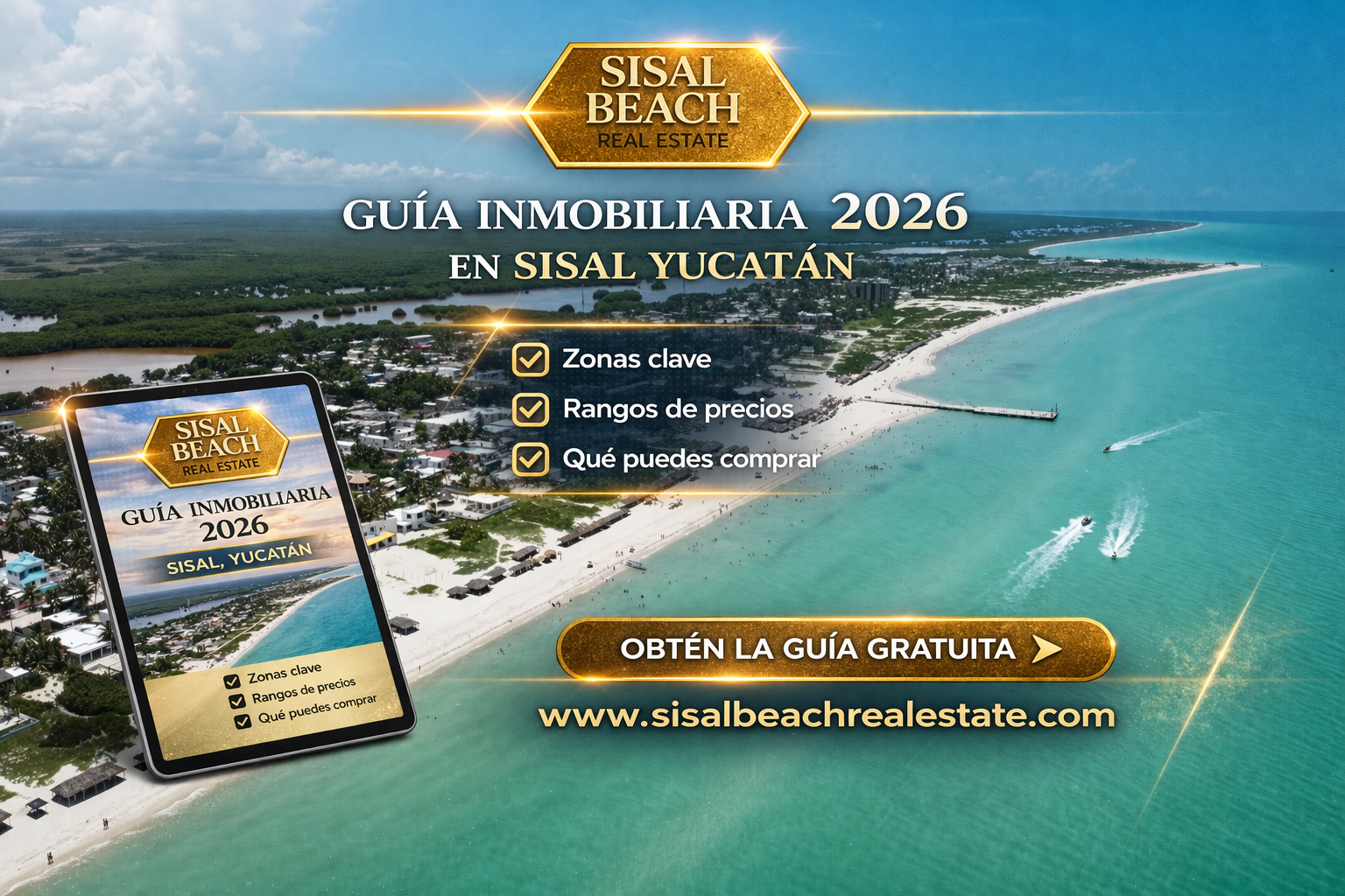 Fideicomiso en Sisal: comprar frente al mar siendo extranjero